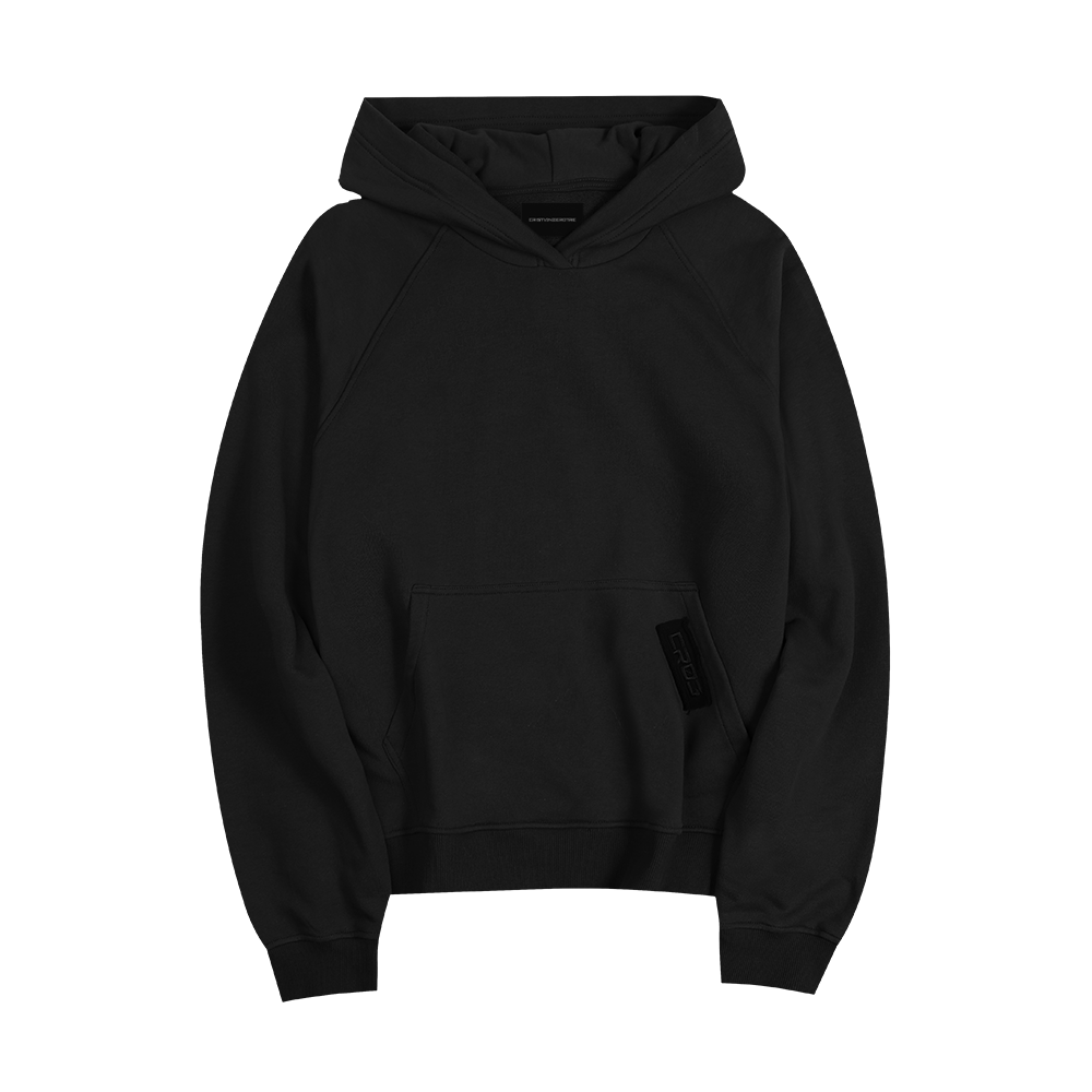 "CR03" Black Hoodie