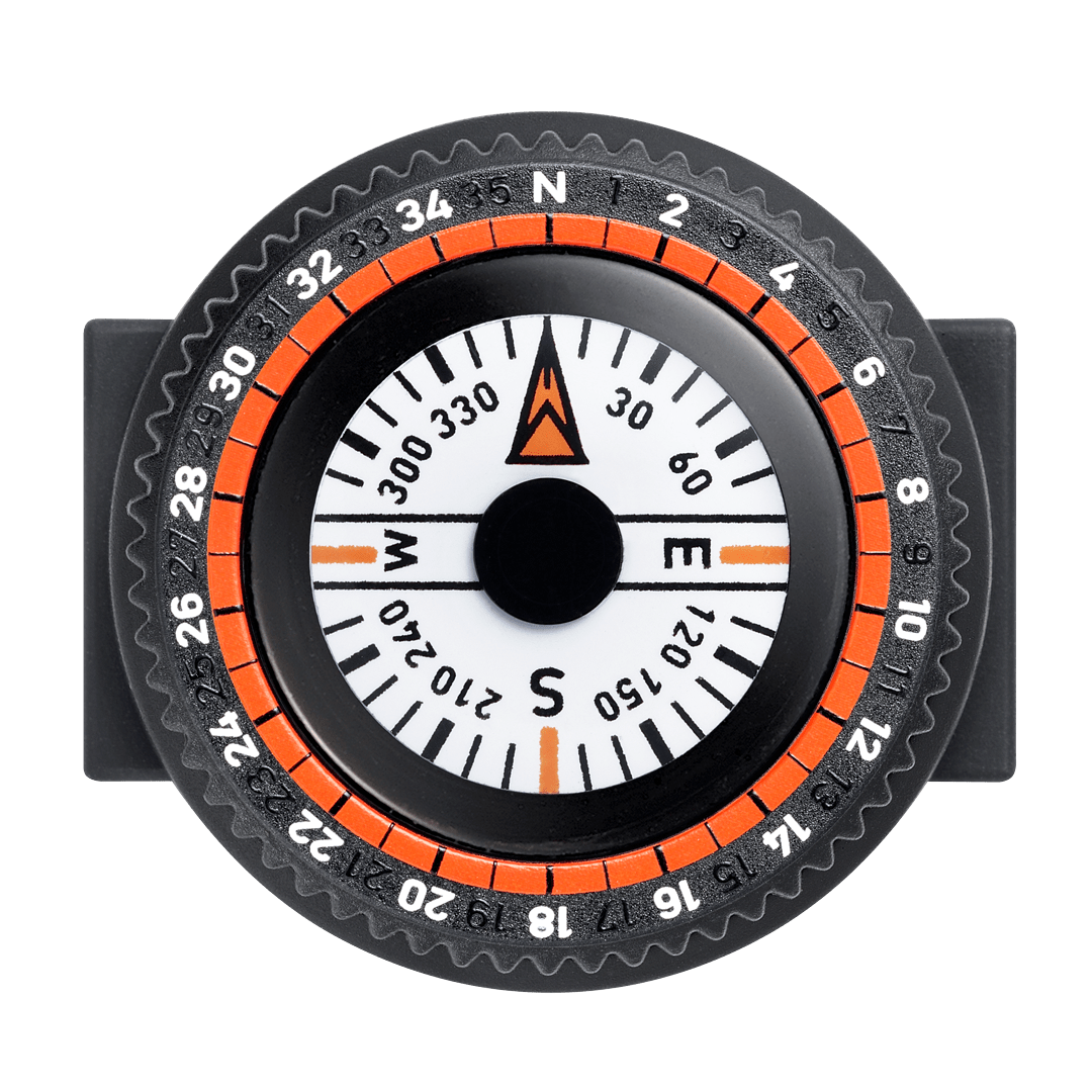 Compass with Strap Loop - Fits 22mm - 28mm Straps
