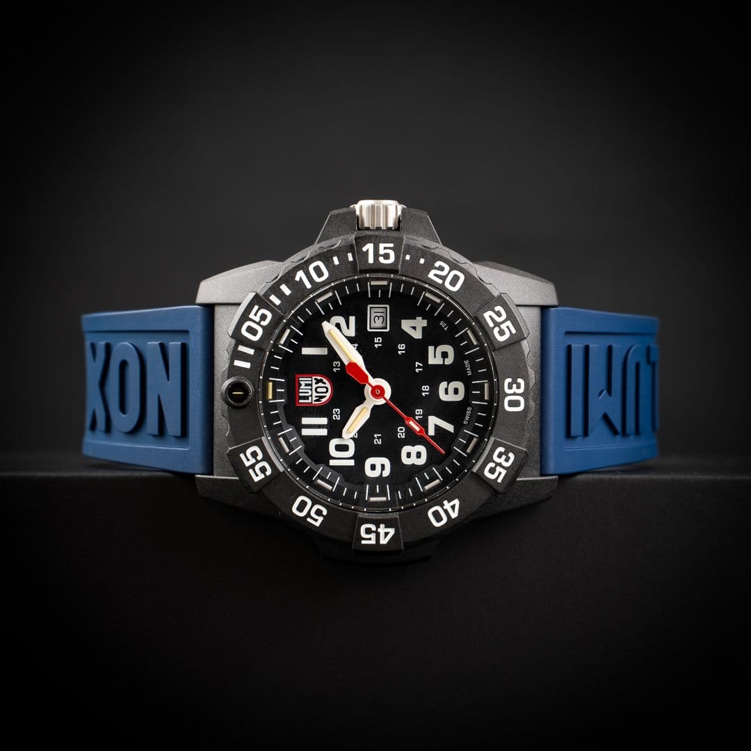 Cut-to-Fit Rubber Strap, 24 mm, Navy 2 Cut-to-Fit Rubber Strap, 24 mm, Navy