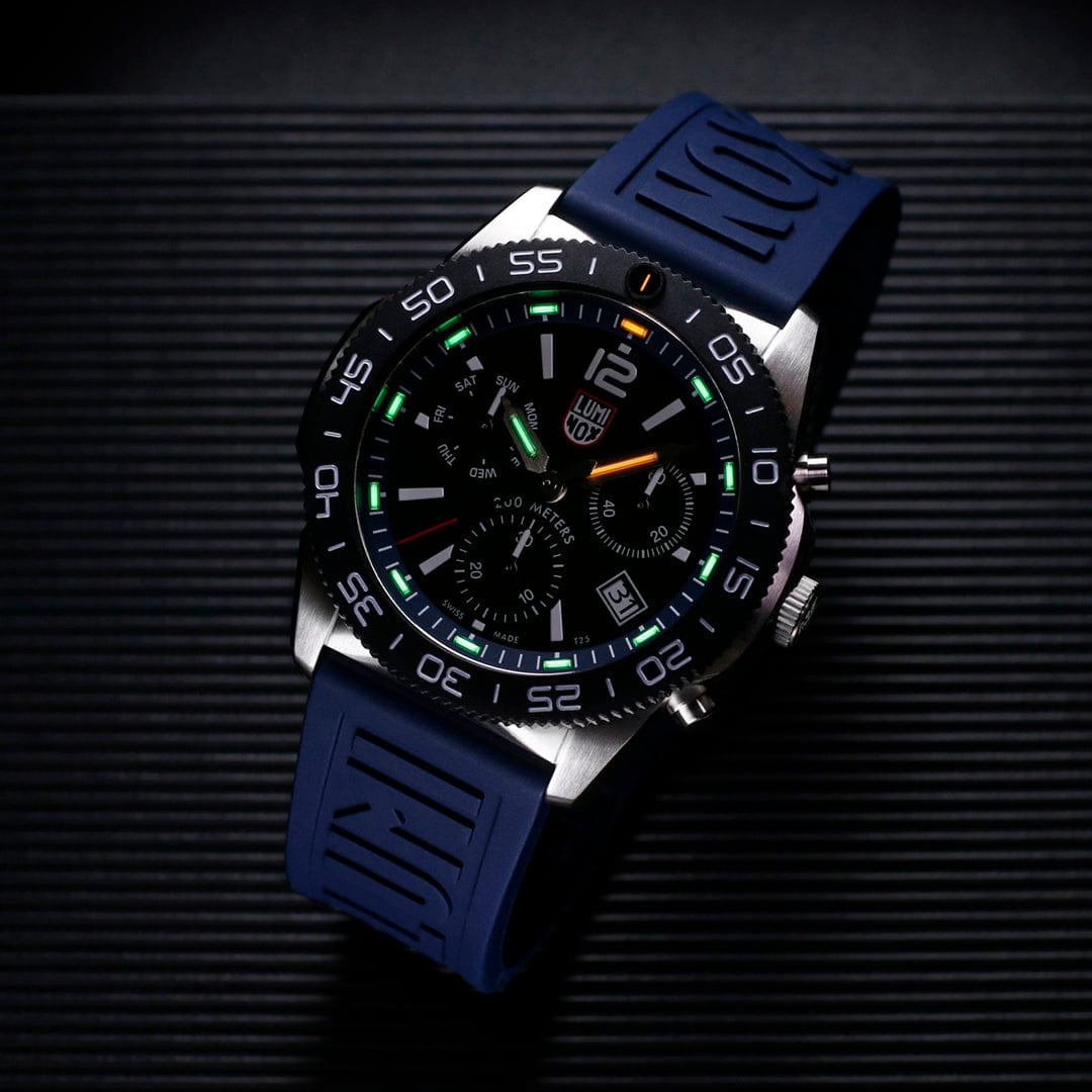 Cut-to-Fit Rubber Strap, 24 mm, Navy 3 Cut-to-Fit Rubber Strap, 24 mm, Navy