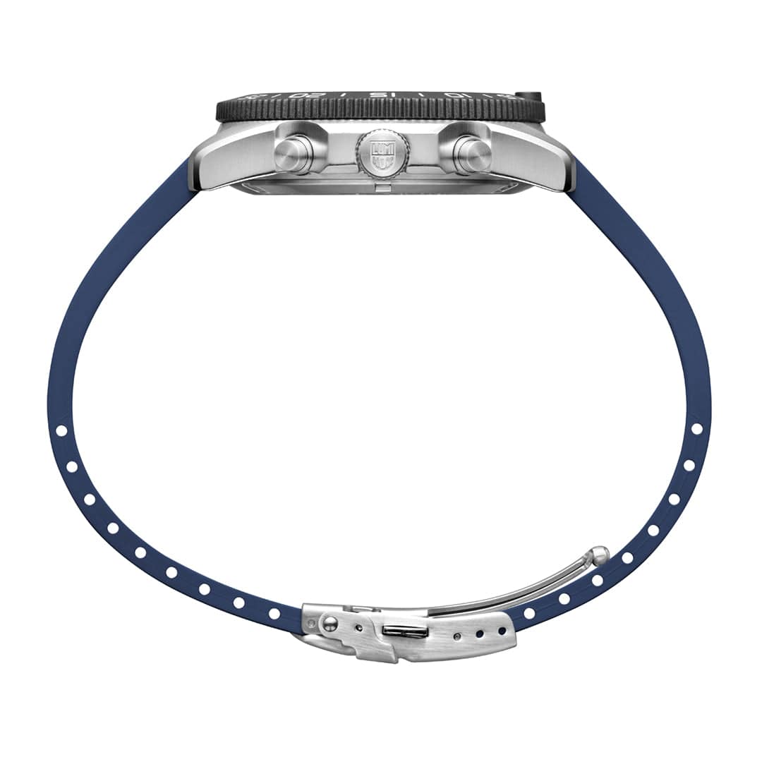 Cut-to-Fit Rubber Strap, 24 mm, Navy 6 Cut-to-Fit Rubber Strap, 24 mm, Navy