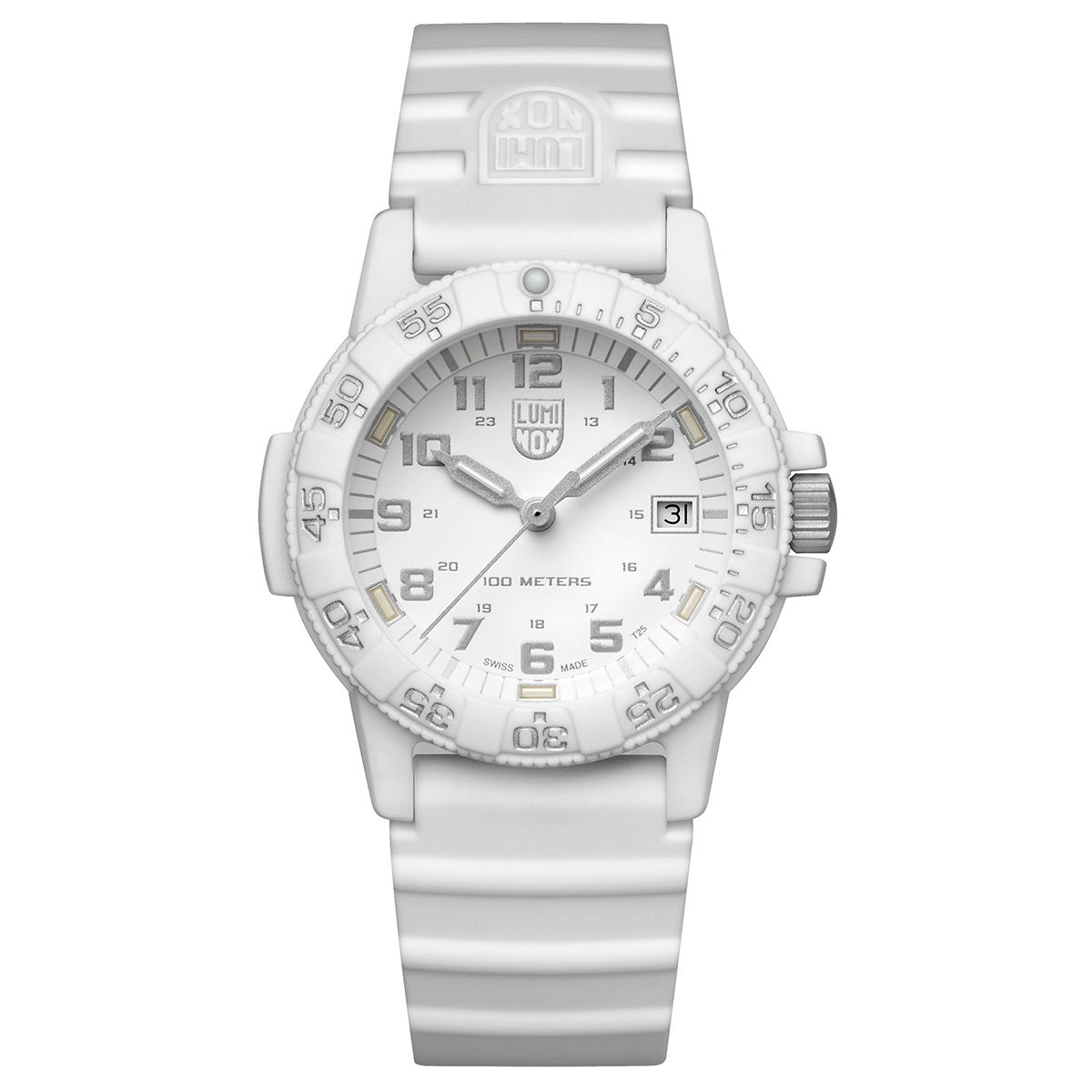 Leatherback SEA Turtle, 39 mm, Outdoor Watch, Whiteout