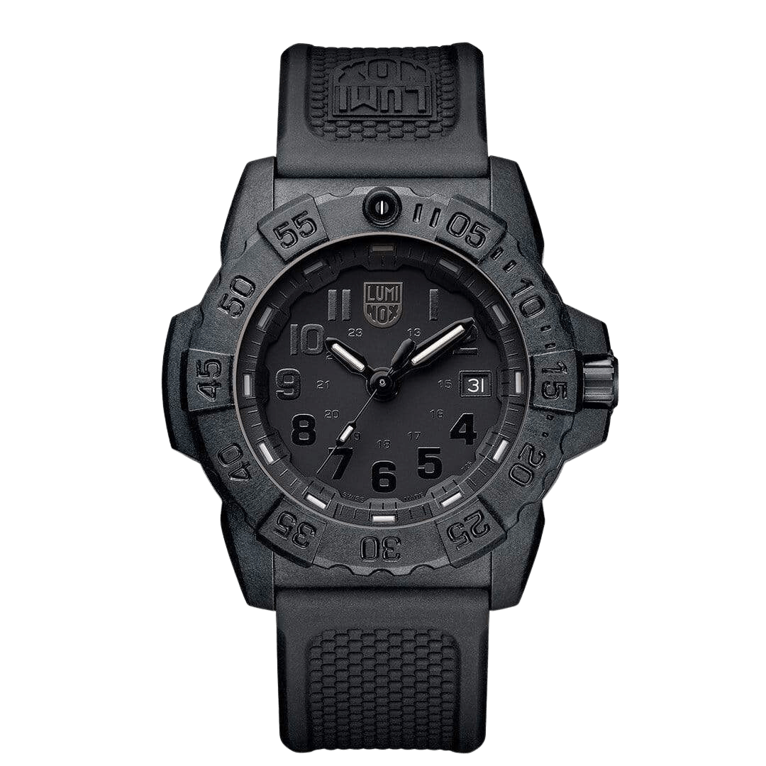 Navy SEAL 3500, 45 mm, Military Dive Watch, Blackout