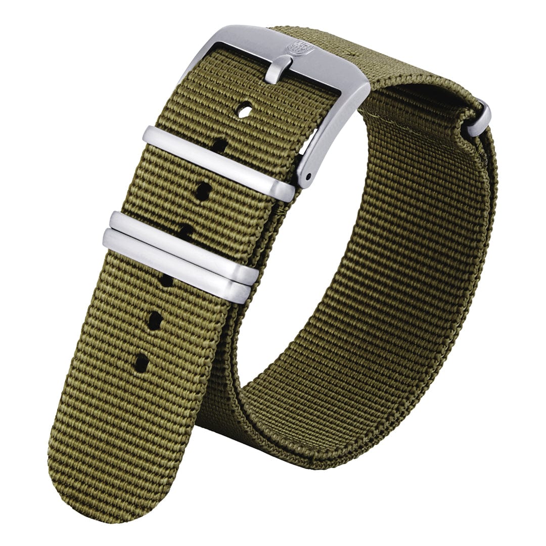 NATO Green Webbing Strap, 24mm