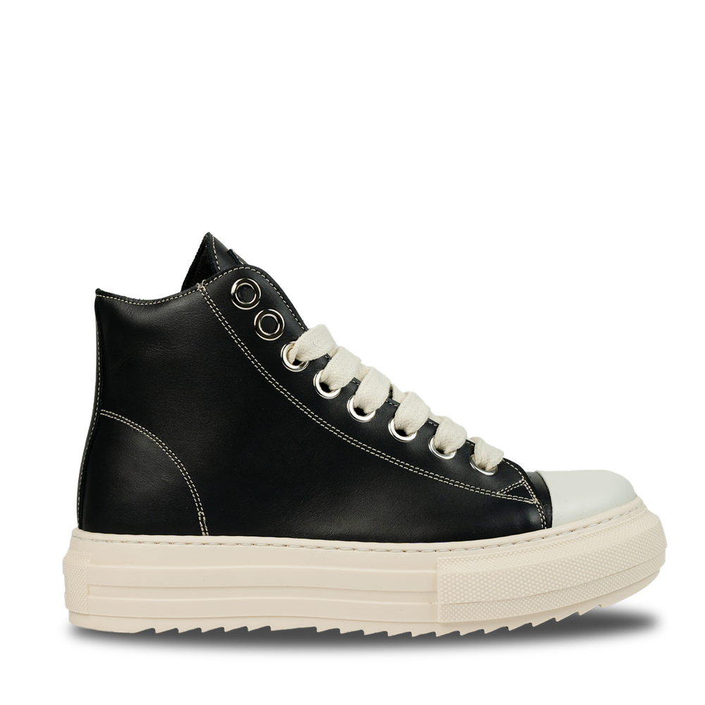 ATLANTE HIGH – Black Leather